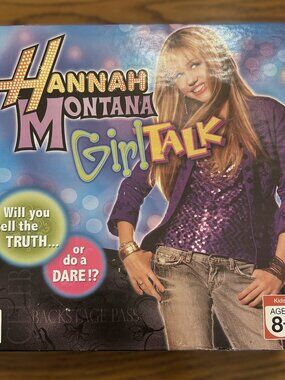 Hannah Montana Girl Talk Game